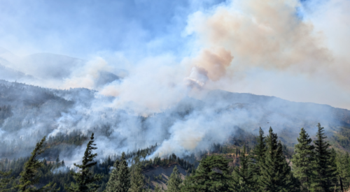 Wildfire smoke expected to impact pair of South Thompson communities