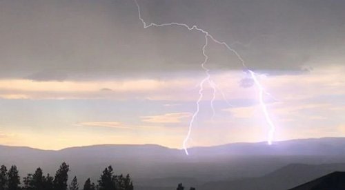 Weather alert: Severe thunderstorms possible in the Okanagan this afternoon
